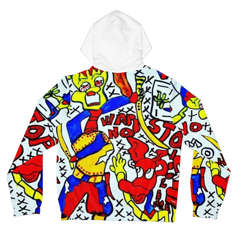 Women’s Full-Zip HIP HOP ART Hoodie (AOP)