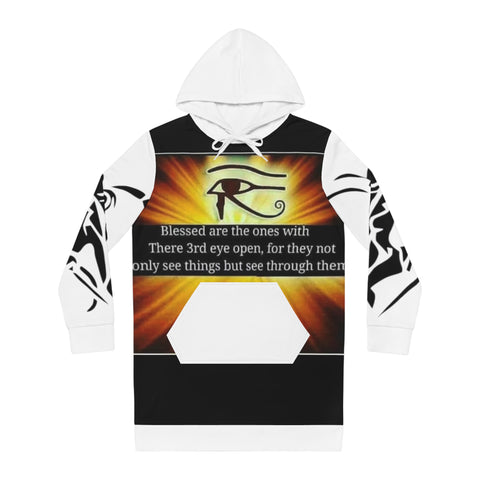 Women's HIP HOP ART Hoodie Dress (AOP)