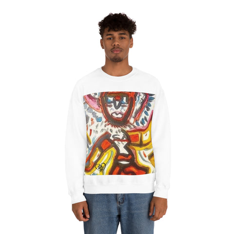 Unisex Heavy Blend™  HIP HOP ART Crewneck Sweatshirt