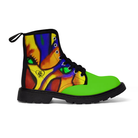 Men's Canvas HIP HOP ART Boots