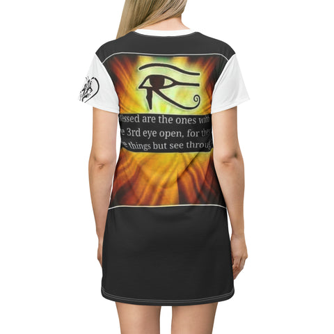 HIP HOP ART  T-Shirt Dress (AOP)