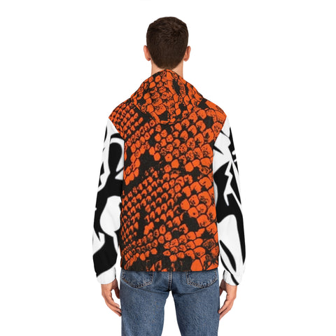 Men's Full-Zip  HIP HOP ART Hoodie (AOP)