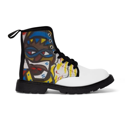 Men's Canvas HIP HOP ART Boots