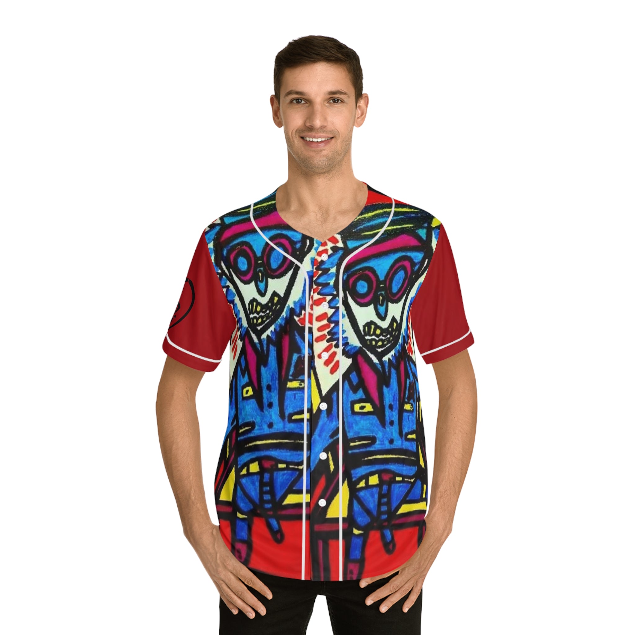 Men's HIP HOP ART Baseball Jersey (AOP)