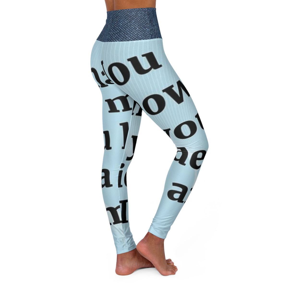 High Waisted  HIP HOP ART Yoga Leggings (AOP)