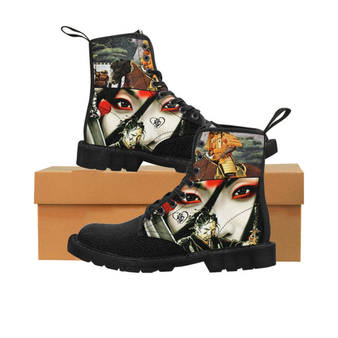 Men's Canvas  HIP HOP ART  Boots