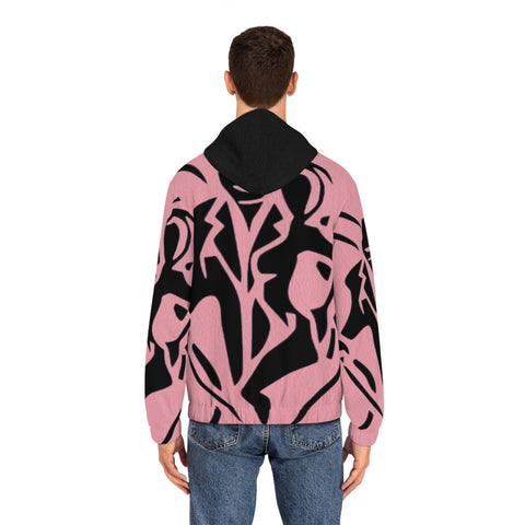 Men's Full-Zip  HIP HOP ART Hoodie (AOP)