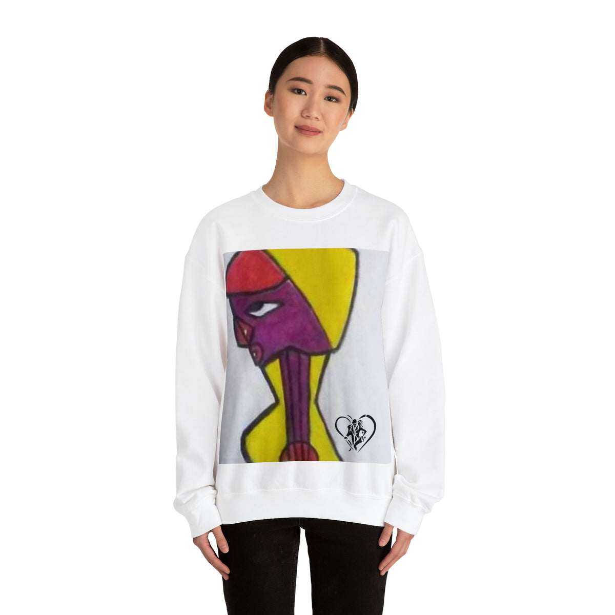 Unisex Heavy Blend™  HIP HOP ART Crewneck Sweatshirt