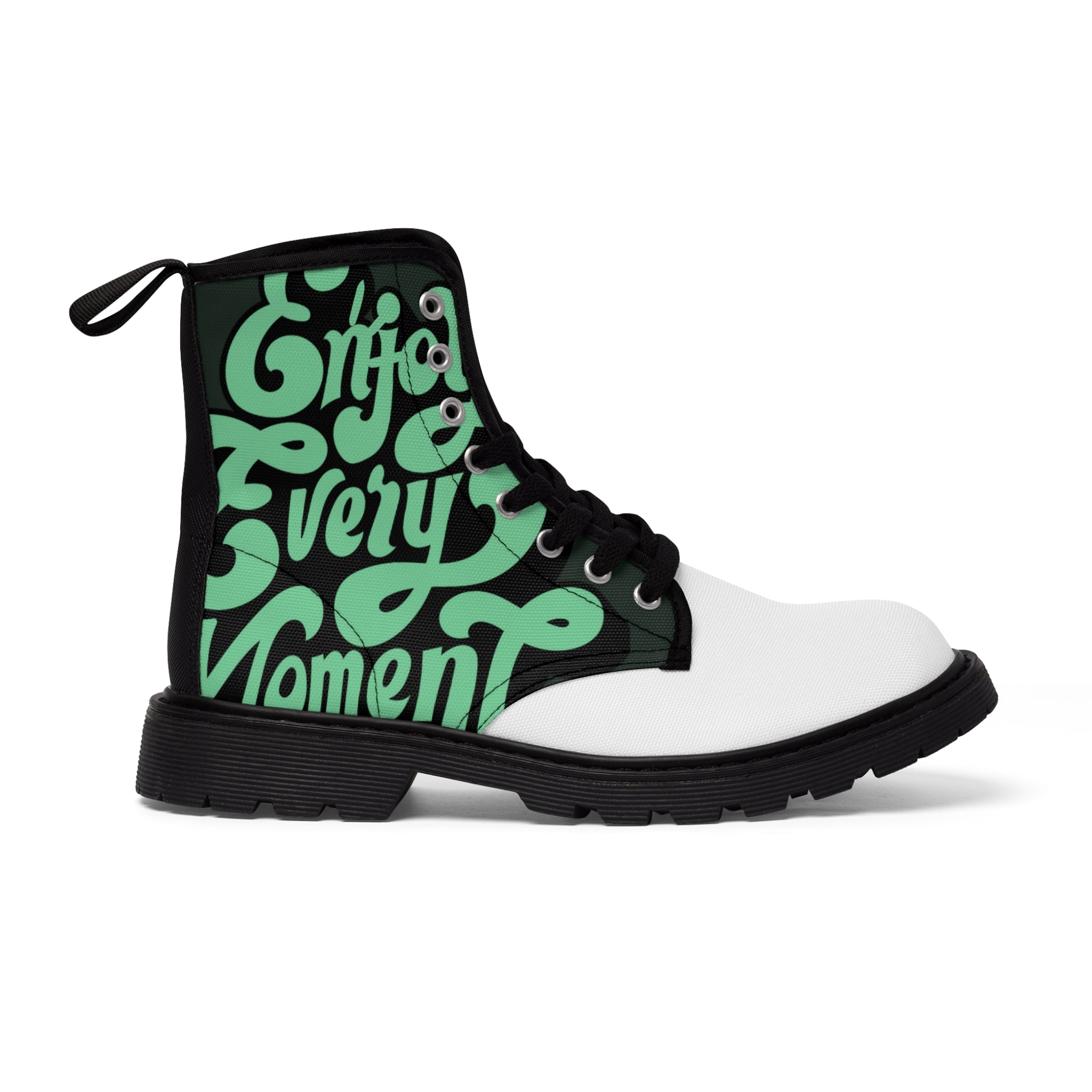 Women's HIP HOP ART Canvas Boots