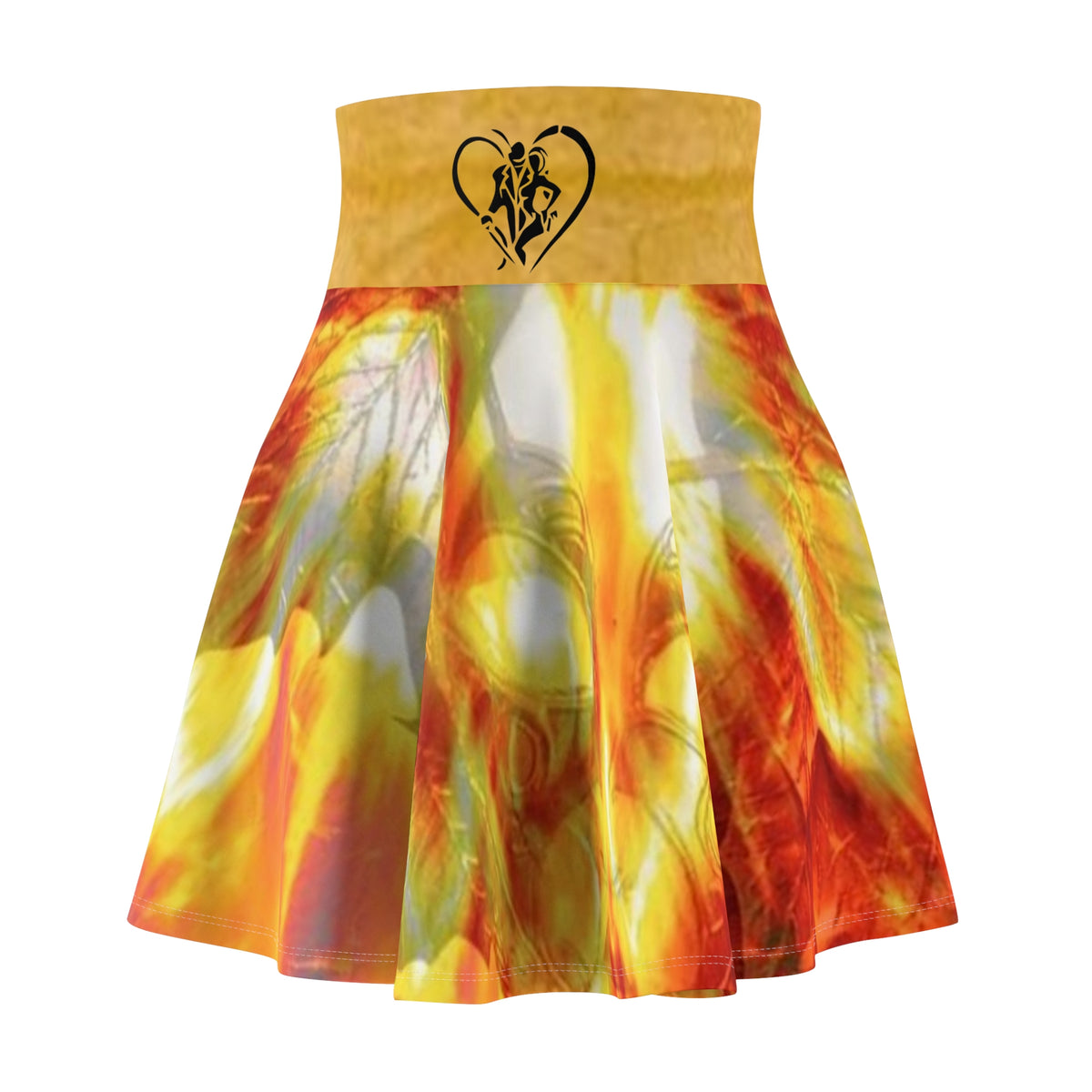 Women's  HIP HOP ART Skater Skirt (AOP)