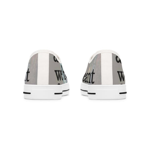 Women's Low Top HIP HOP ART Sneakers