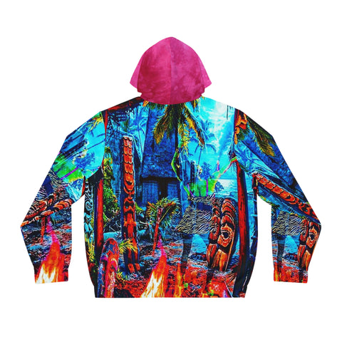 Men's Full-Zip  HIP HOP ART Hoodie (AOP)