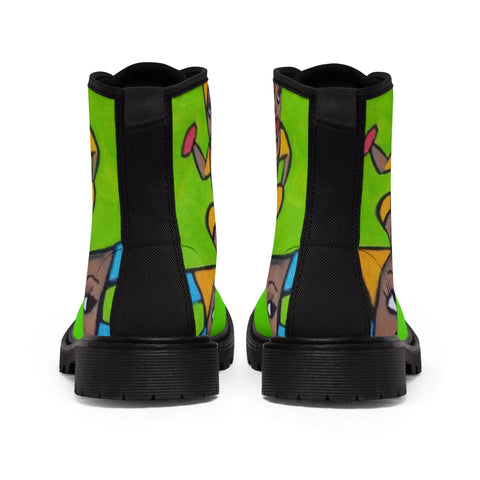 Men's Canvas HIP HOP ART Boots