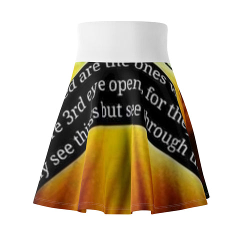 Women's  HIP HOP ART Skater Skirt (AOP)