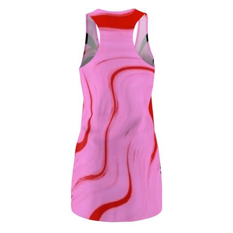 Women's Cut & Sew HIP HOP ART  Racerback Dress (AOP)