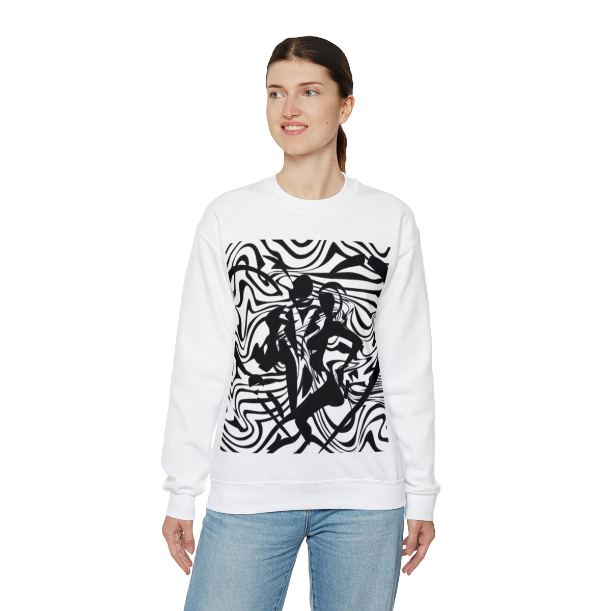 Unisex Heavy Blend™  HIP HOP ART   Crewneck Sweatshirt