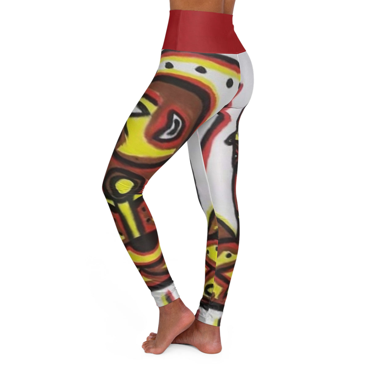 High Waisted HIP HOP ART Yoga Leggings (AOP)