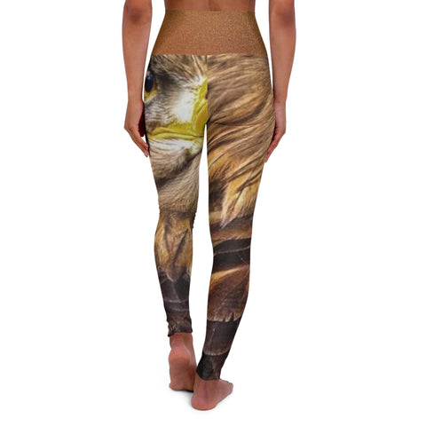 High Waisted HIP HOP ART Yoga Leggings (AOP)