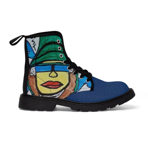 Men's Canvas HIP HOP ART Boots