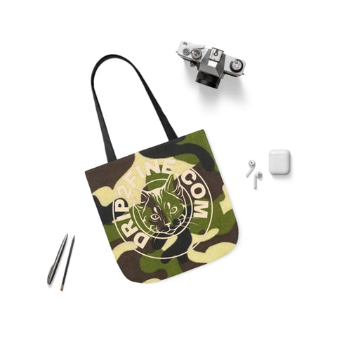 Polyester Canvas  HIP HOP ART Tote Bag (AOP)