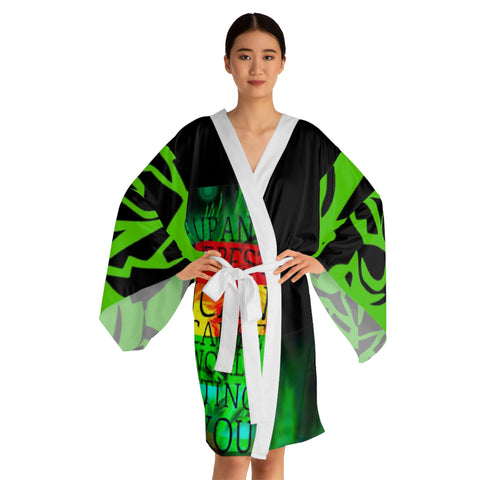 Long Sleeve HIP HOP ART Kimono Robe (AOP)