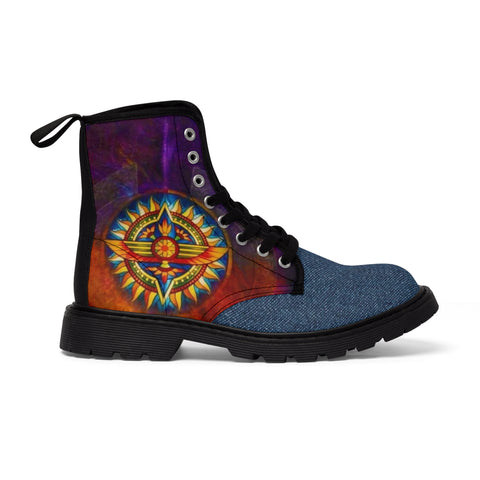 Men's Canvas HIP HOP ART Boots