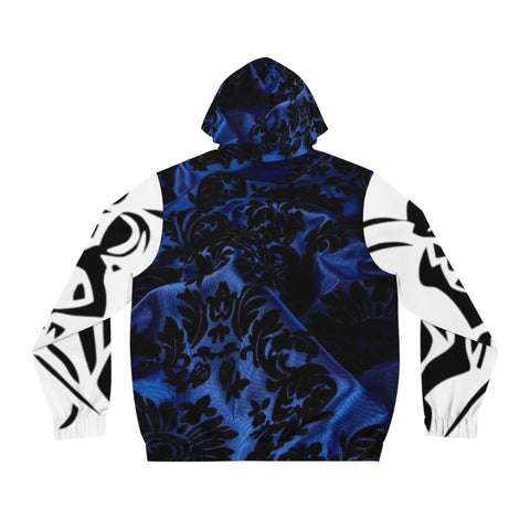 Men's Full-Zip HIP HOP ART Hoodie (AOP)