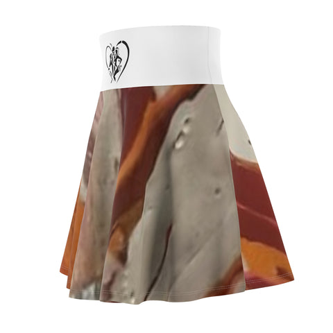 Women's  HIP HOP ART Skater Skirt (AOP)