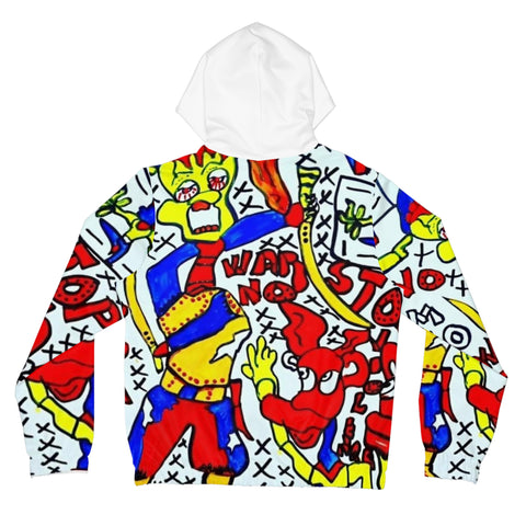 Women’s Full-Zip HIP HOP ART Hoodie (AOP)