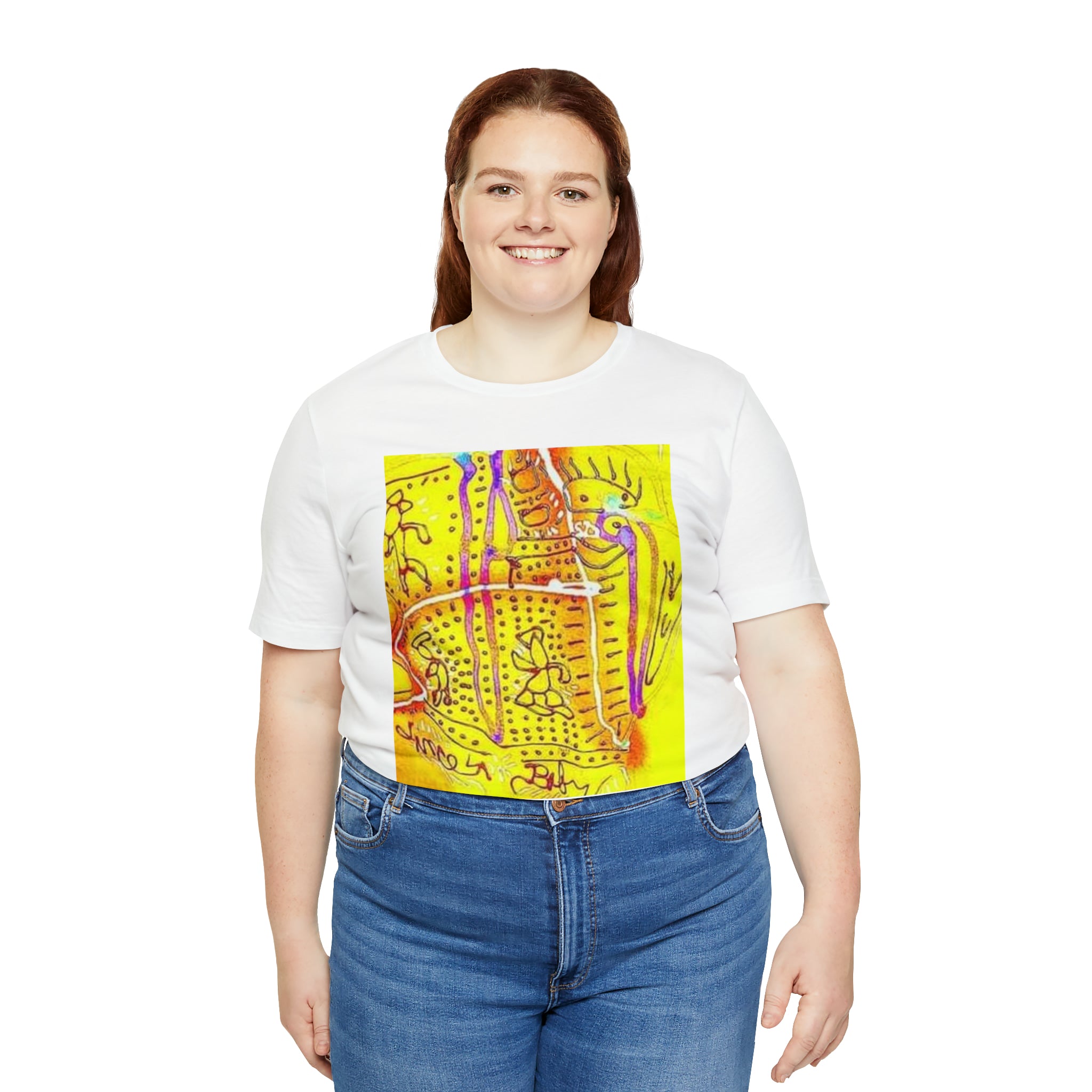 HIP HOP ART Unisex Jersey Short Sleeve Tee