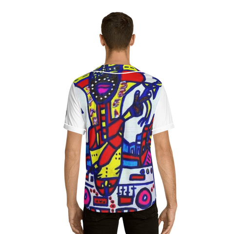 Men's  HIP HOP ART Baseball Jersey (AOP)