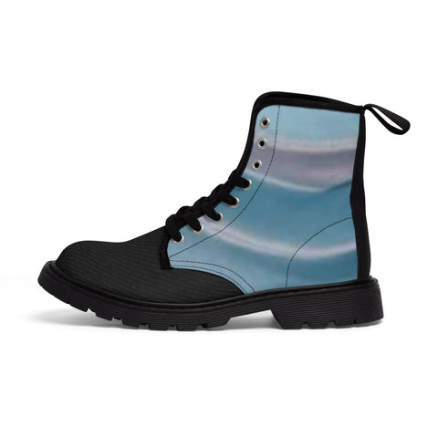 Women's HIP HOP ART Canvas Boots