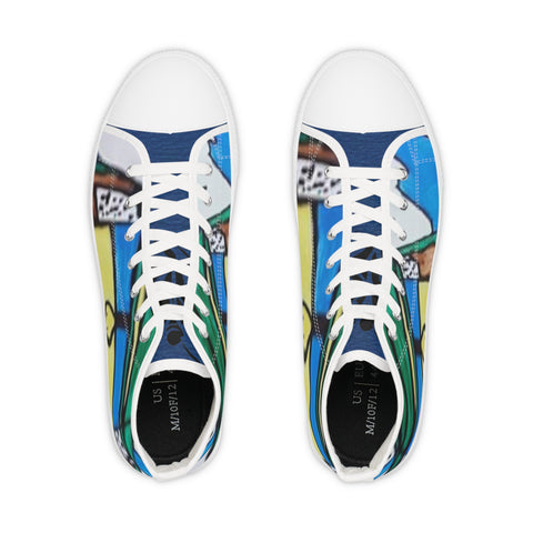 Men's High Top  HIP HOP ART Sneakers