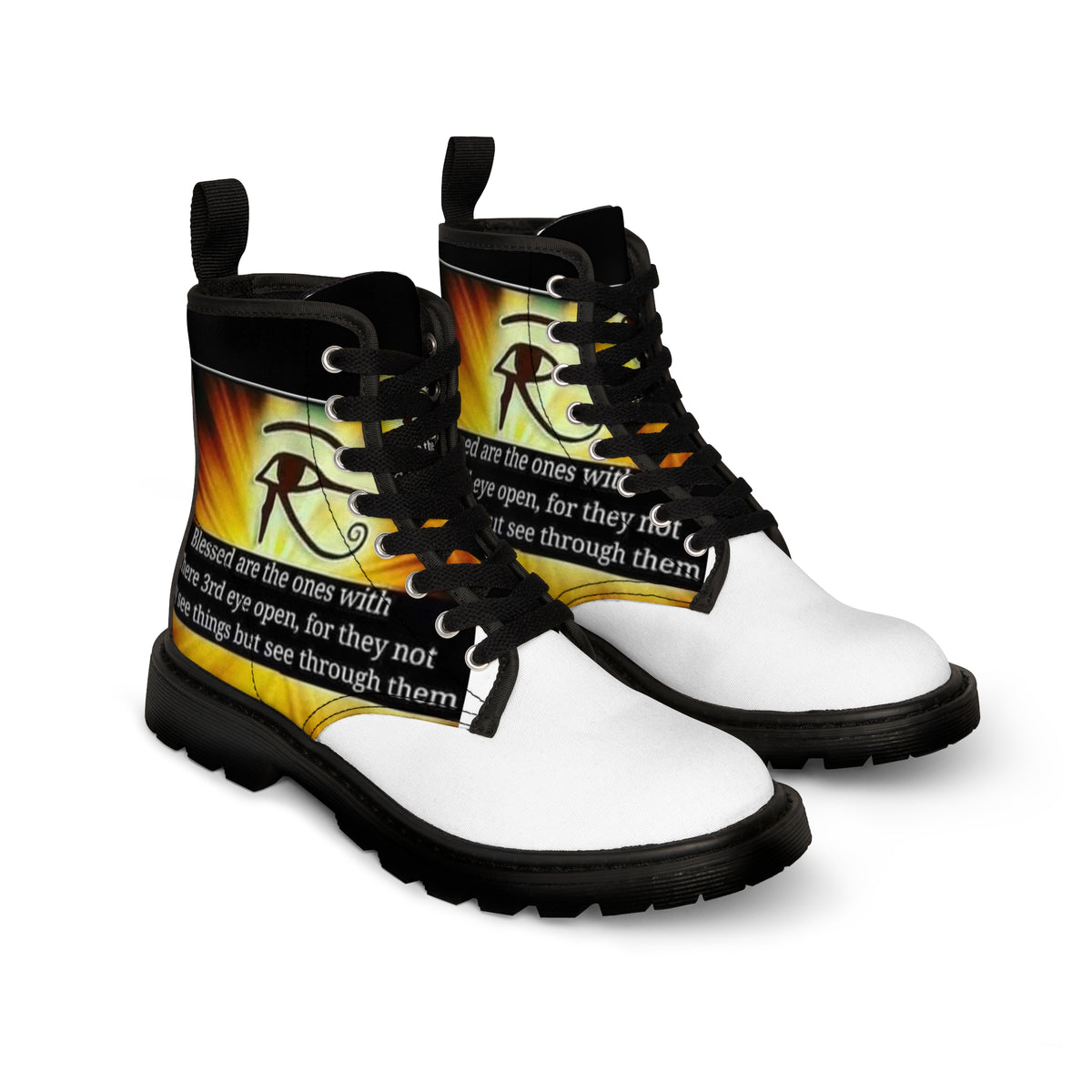 Women's Canvas HIP HOP ART Boots