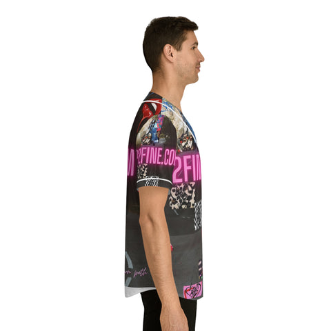 Men's  HIP HOP ART  Baseball Jersey (AOP)