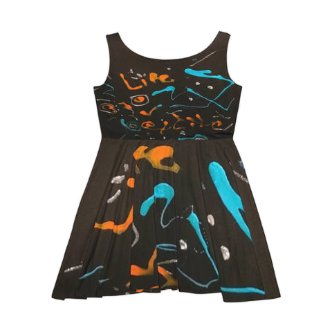 Women's HIP HOP ART Skater Dress (AOP)