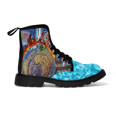 Men's Canvas  HIP HOP ART  Boots