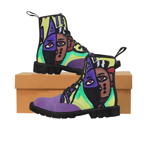 Women's Canvas HIP HOP ART Boots