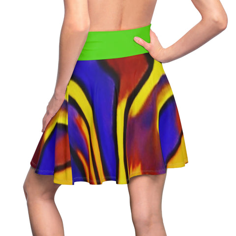 Women's HIP HOP ART Skater Skirt (AOP)