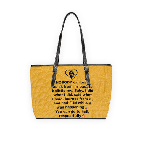 PU Leather  HIP HOP ART Shoulder Bag