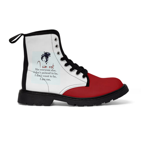 Men's Canvas  HIP HOP ART Boots