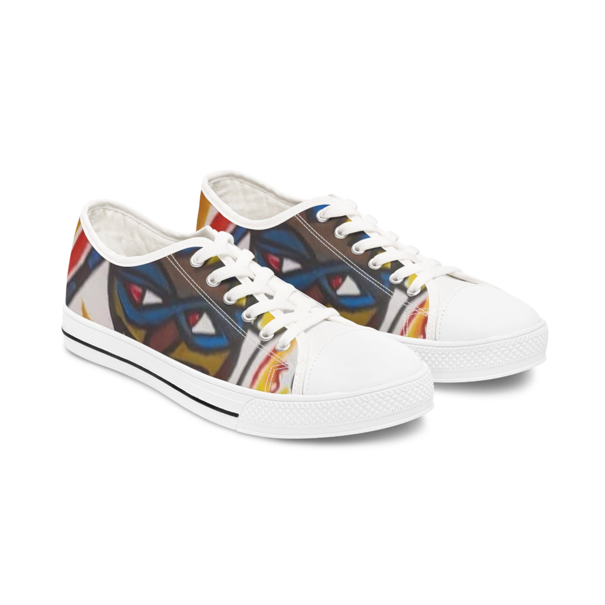 Women's Low Top HIP HOP ART Sneakers