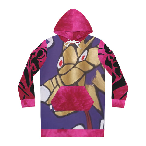 Women's HIP HOP ART Hoodie Dress (AOP)