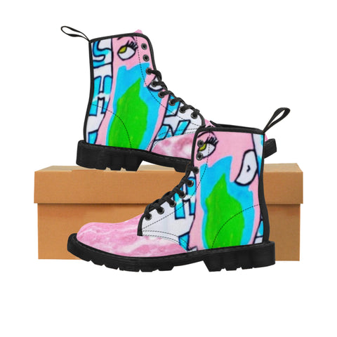 Women's Canvas HIP HOP ART Boots