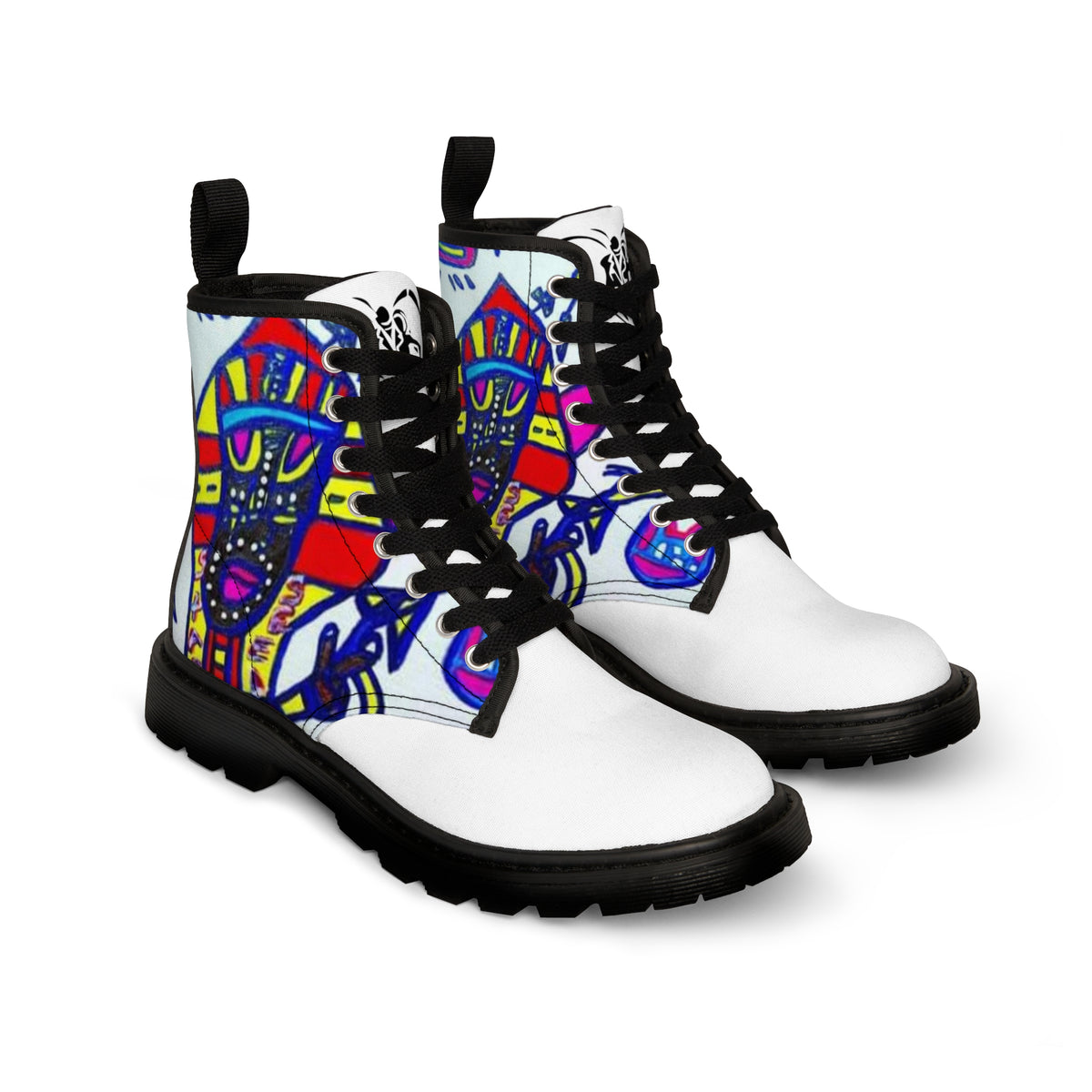 Men's Canvas HIP HOP ART Boots