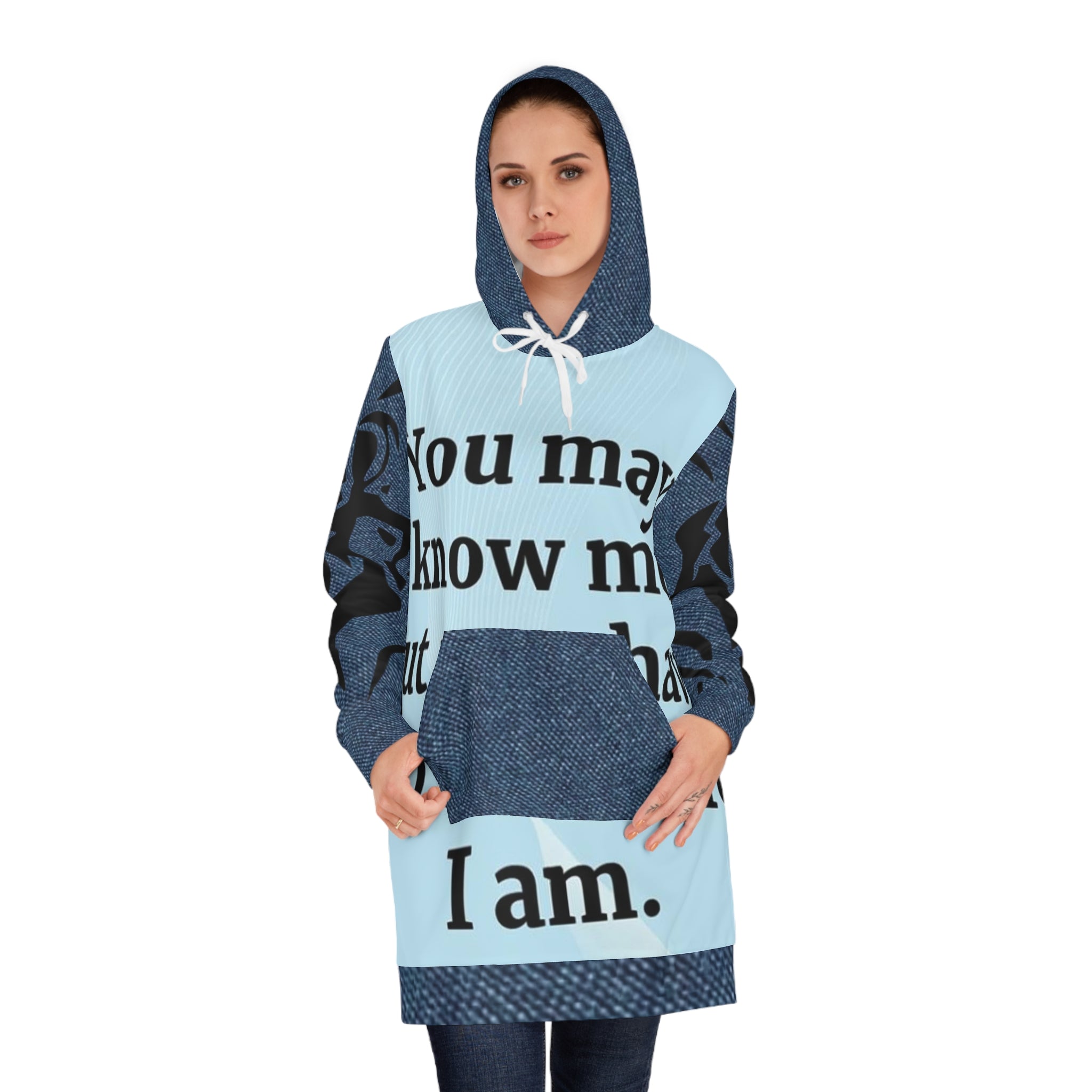 Women's HIP HOP ART Hoodie Dress (AOP)