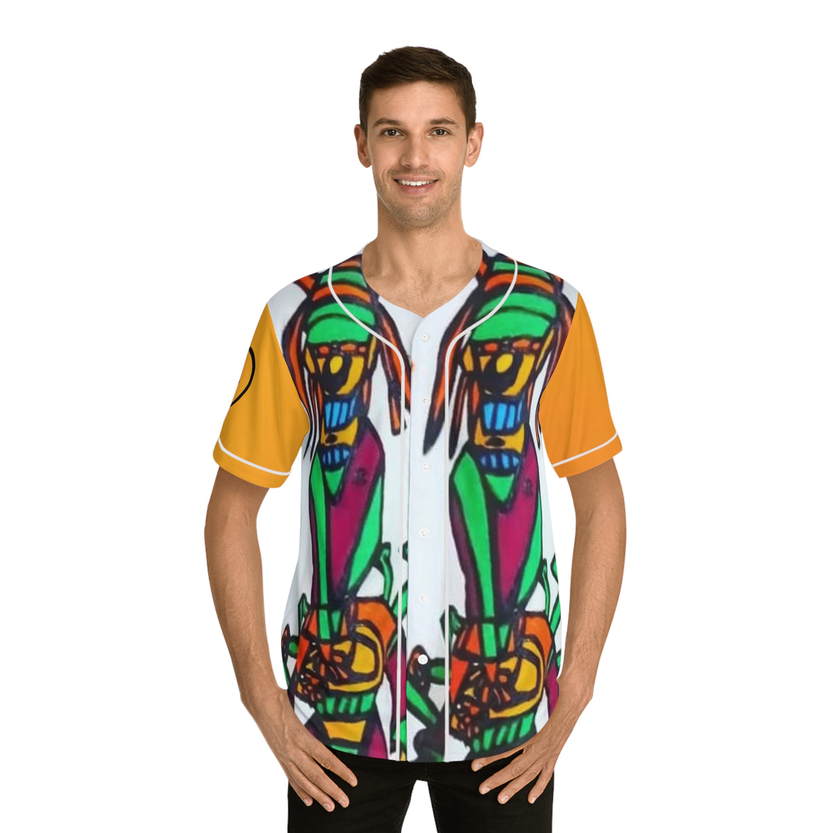 Men's HIP HOP ART Baseball Jersey (AOP)