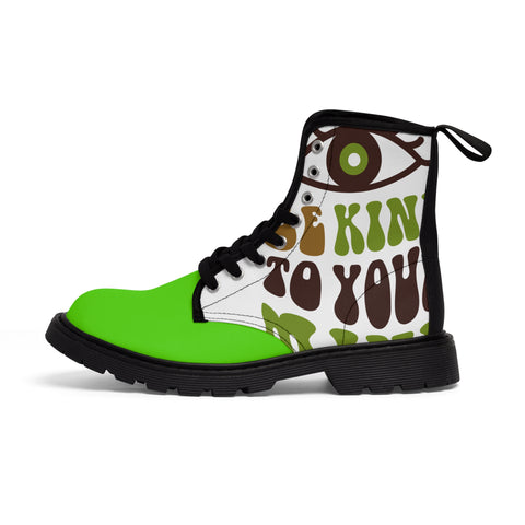 Men's Canvas  HIP HOP ART Boots