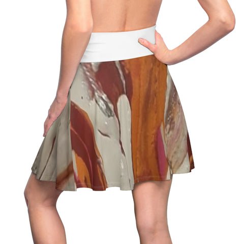 Women's  HIP HOP ART Skater Skirt (AOP)