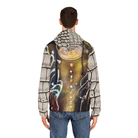 Men's Full-Zip HIP HOP ART Hoodie (AOP)